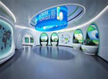 新能源企业展示厅设计方案